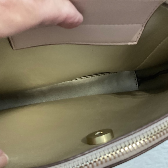 Beige Nine West crossbody. - Picture 8 of 9